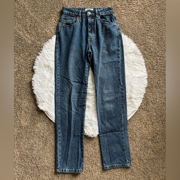 Cotton On Jeans Long Straight Leg Womens Size 4 - Picture 1 of 8